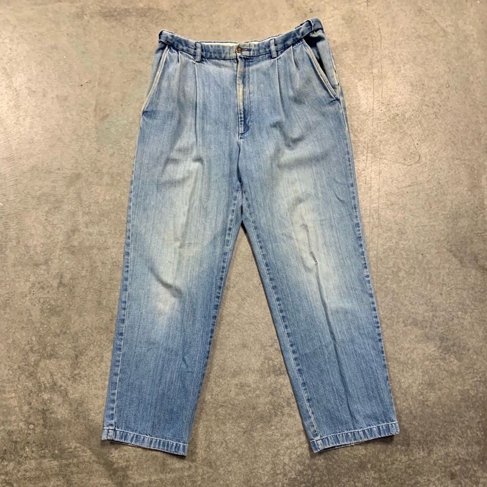 90s Vintage Denim Chino Pants